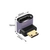 GINTOOYUN 8K Mini HDMI to Standard HDMI Adapter 2.1 Version