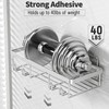 Liuoud 5 Pack Shower Caddy Organizer Rack Shelf for Inside