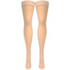 Truform Sheer Compression Stockings, 30-40 mmHg, Women's Thigh High Length,