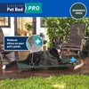 Coolaroo Pro Elevated Dog Bed - Low-Profile Access, Moisture-Resistant Cover,
