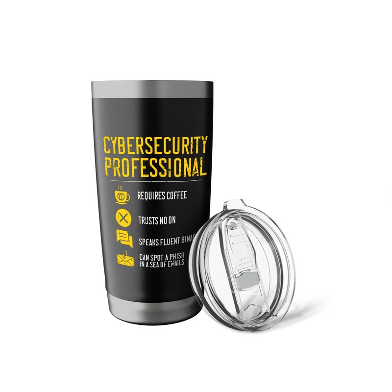 Cybersecurity Professional Noun Stainless Steel Insulated Tumbler