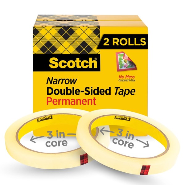 Scotch Scotch Double Sided Tape, Office and School Supplies for