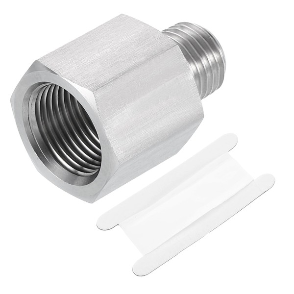 sourcing map Pipe Fitting Reducing Adapter, 1/4" NPT Male x