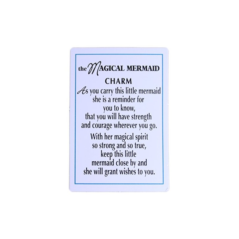 The Magical Mermaid Wish Charm With Story Card! by Ganz