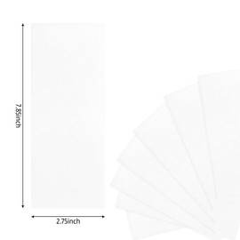 10 Pcs Professional Paper Wax Strips, Non-Woven Waxing Strips for Legs, Face,Eyebrow, Body (10)