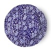 Burleigh Dark Blue Calico Salad or Dessert Plate 21.5 cm