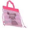 Backpack Bag WearResistant Large Capacity Rhinestones Painting with Drawstring Home