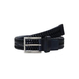 LLOYD Men's Belts 7586 Braided Belt Navy / Blue, navy