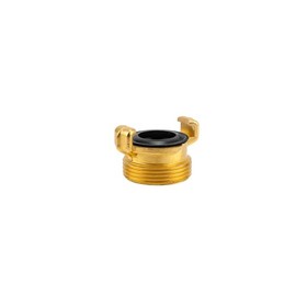 Gardena Brass quick coupling thread with external thread: hose connection, 42 mm (G 1 1/4 inch) thread, e.g. for pumps with internal thread (7116-20)