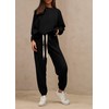 PRETTYGARDEN Women's 2 Piece Tracksuit Outfits Casual Long Sleeve Top