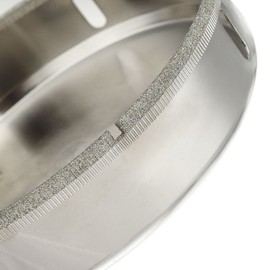 Drilax 5 inch Diamond Hole Saw Drill Bit Tiles, Glass, Fish Tanks, Marble, Granite Countertop, Ceramic, Porcelain, Coated Core Bits Holesaw DIY Kitchen, Bathroom, Shower, Faucet Installation