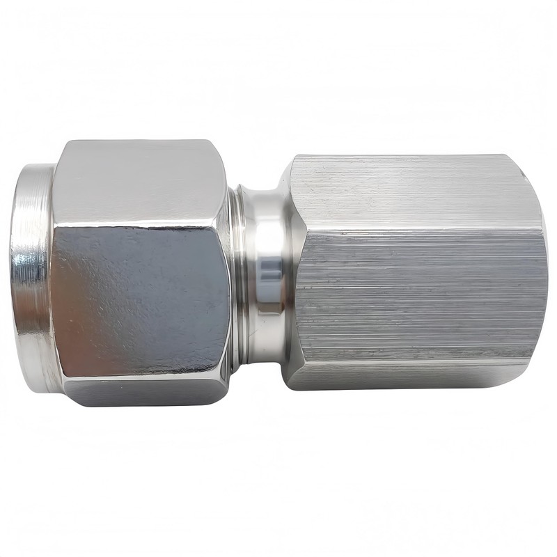 Lophtnix Stainless Steel 304 Compression Coupler Tube Fitting 3/8" OD
