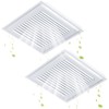 Baquler 2 Pcs 12 x 12 in Bathroom Vent Cover