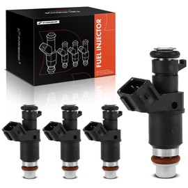 A-Premium Set of 4 Fuel Injectors Compatible with Honda Civic 2012-2014, Insight 2010-2014, 1.5L, Replace# 16450RGA003