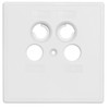 Axing SZU 2-00 cover plate for antenna wall outlet socket,