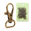 JoyWave Nascan Inner Diameter 0.5 inch (12 mm), Antique Gold,