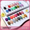 JODSONE 36 PCS Gel Nail Polish Set-32 Colors Gel Nail