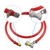 PERA 5/16" Ball Lock line Assembly, MFL Gas Disconnect with
