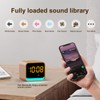 Housbay White Noise Machine with Alarm Clock for Bedrooms, Bluetooth