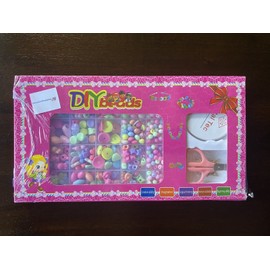 Yiwu Yanmin Toys Jewelry Kit for kids, DIY bead set, wire & scissors