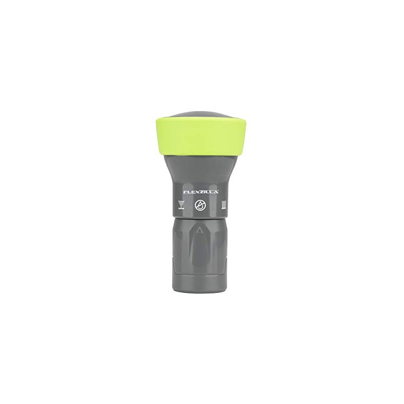 Flexzilla Garden Hose Nozzle - 4-Pattern Twist Action, NFZG63, ZillaGreen™