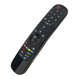 MR24GA Voice Replace Remote Control Compatible with LG UHD Smart TV OLED83G4WUA 86UT7590PUA 75UT7550AUA OLED77B4AUA 75UT7590PUA 86QNED99TUA 43QNED80TUC 55QNED80TUC 65QNED80TUC OLED65G4SUB OLED77G4WUA