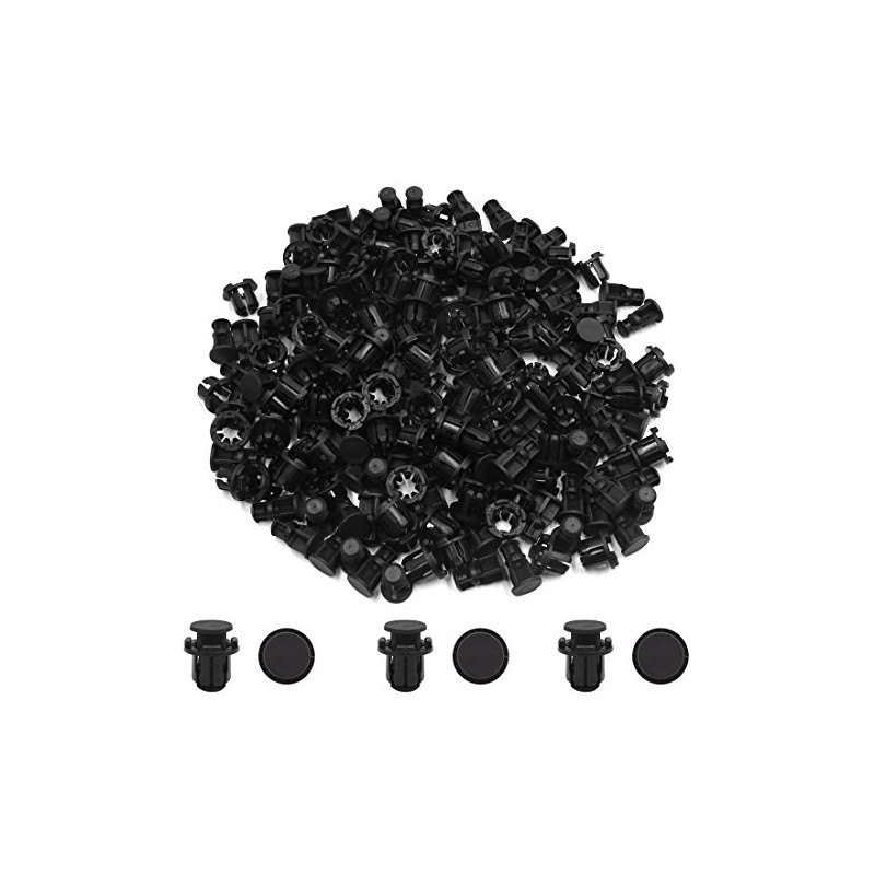 Sourcingmap 100 Pcs 15mm Hole Dia Rivets Bumper Fender Retainer