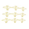 100pcs Paper Clips Prevent Slip Cute Animal Shaped Decorative Metal