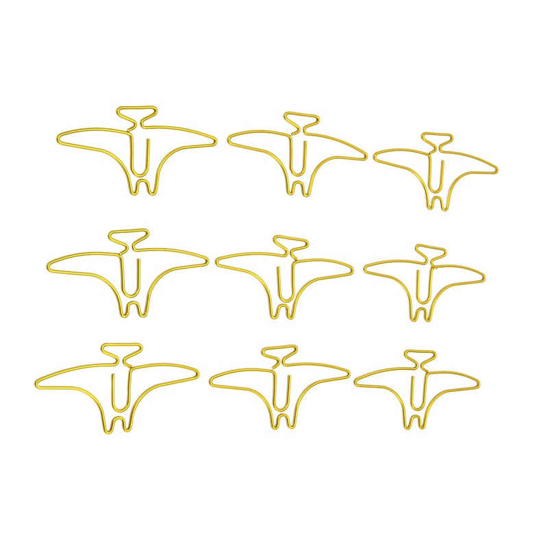 100pcs Paper Clips Prevent Slip Cute Animal Shaped Decorative Metal