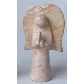Angel Standing Soapstone Height Approx. 12 cm