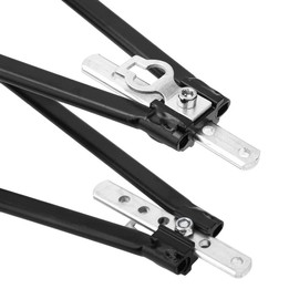 Uxsiya Rear Rack, Carrier Adjustable with Faceplate for Disc V Brake Mount