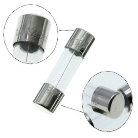 AUKENIEN 20pcs 5A 5Amp 125V Fuse F5AL125V Glass Fuses 5x20 mm 0.2x0.78 inch Fast-Blow Glass Fuse for Circuit Protection Christmas Lights C9 Bulbs Fan String Lights