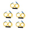 jojofuny 5pcs Fused Optical Cable Splitter for Tv and Game