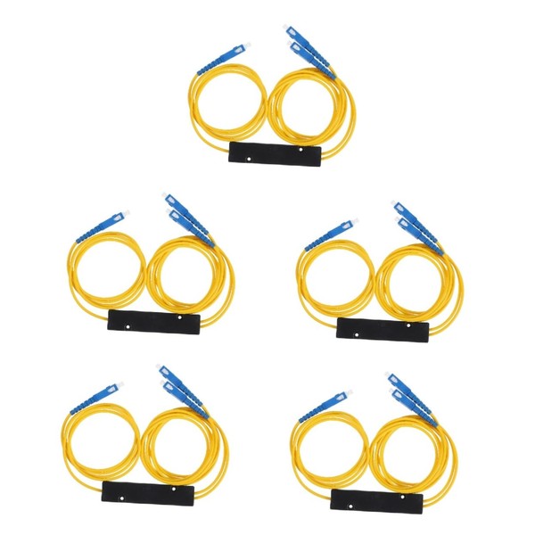 jojofuny 5pcs Fused Optical Cable Splitter for Tv and Game