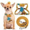 Puppytie No Pull xs Dog Harness with Multifunction Dog Leash,Soft