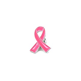 Pink Ribbon Awareness Lapel Pin Badge Brooch Decoration Accessories (1, Pink)