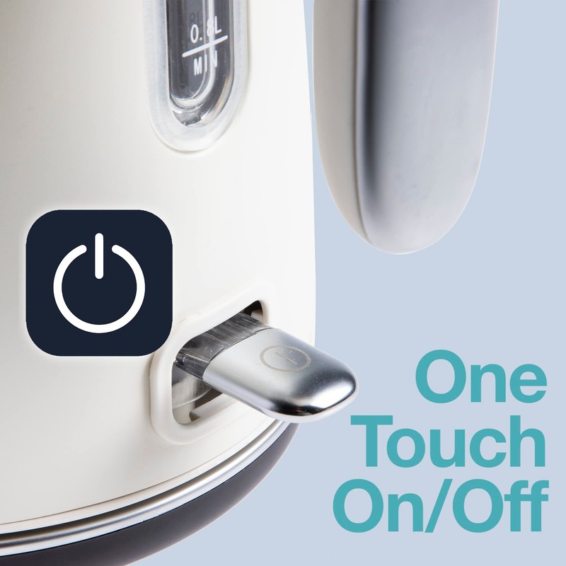 Rae Dunn Electric Hot Water Kettle - Stainless Steel Coffee