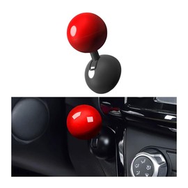 Adunsiaoto Auto Startknopf Abdeckung, Auto- -to-Start-Knopf-Wippe, Ein-Knopf-Start Auto Startknopf Car Push to Start Button Rocker Geeignet Für Eine Breite Palette Von Fahrzeugen Auf Dem Markt(Rot)