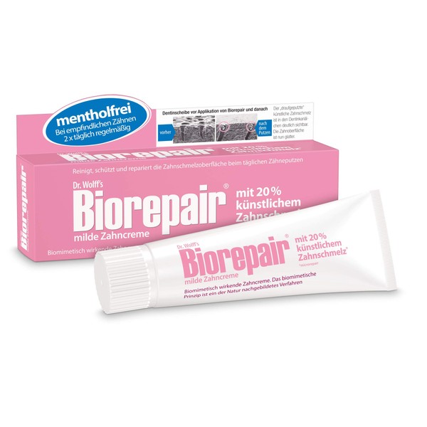 Biorepair toothpaste mild, 2.53 fl. oz. (75 ml)