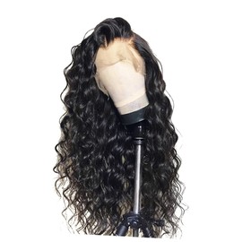 Minkissy Women Long Curly Hair Lace Front Wig Natural Looking Synthetic Hairpiece for Daily Wear Parties and Cosplay Beautiful Elastic Net Design Bigls