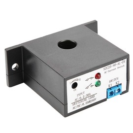 Current Meter Switch SZC23-NO-AL-CH AC Monitoring 0.2-30A Switch for Sensing Normally Open Current for AC Current Measurement, Overload Protection for AC Motors