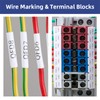 MakeID Multi-Purpose Nylon Label Cartridge for Wire Labeling, Terminal Blocks,