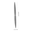ORFOFE 2pcs Double-ended Wax Carving Files Jewelry Wax Carving Tool
