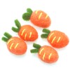 HJ Garden 5pcs Wool Felting Carrots, Home Decoration Ornament Gift,