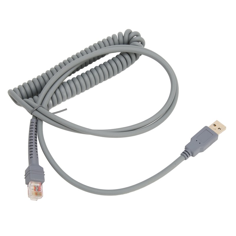 Barcode Scanner Cable ABS 3 Meters USB Scan Cable for