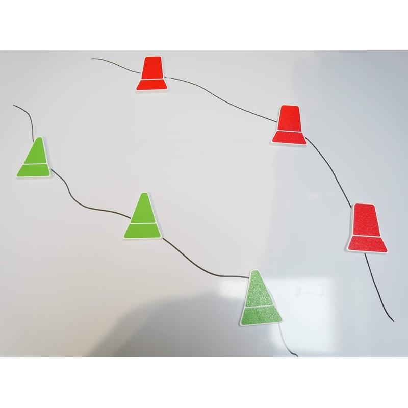 3Dimensional Studio IALA Magnetic Buoy pack (Medium) A+B Buoys perfect
