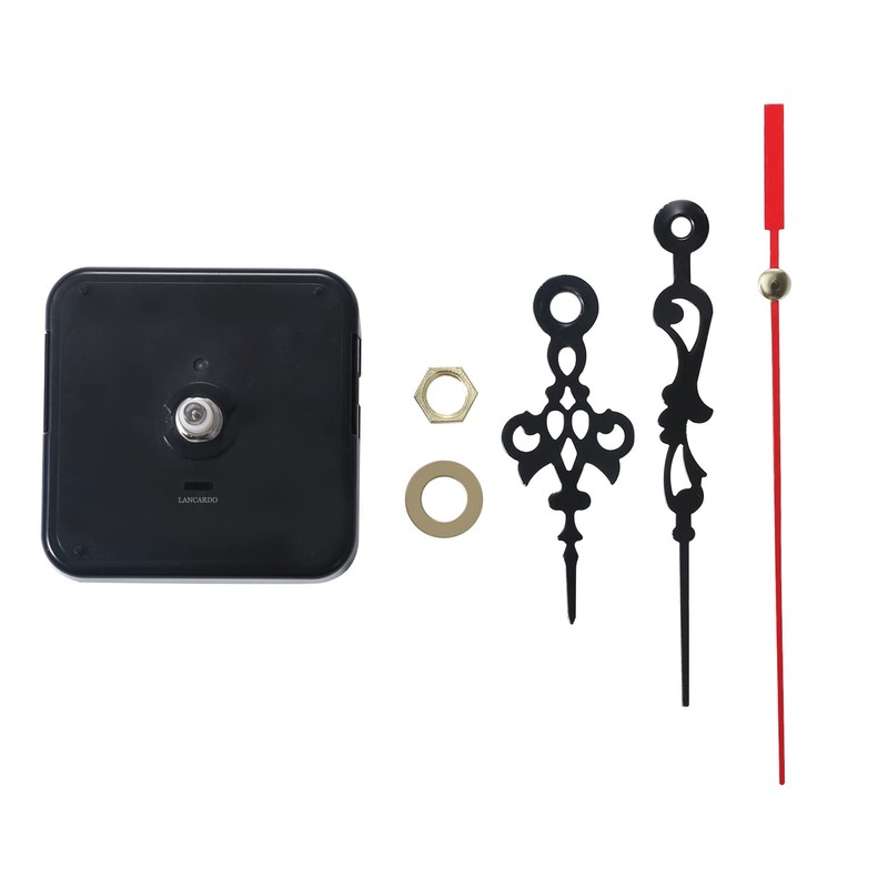 Lancardo HQ3268 Quartz Wall Clock Silence Movement, 0.6" Maximum Dial