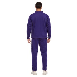 Eylhot Men's Tracksuits Sweatsuits for Men Athletic Track Sweat Suits 2 Piece Set Full Zip Sports Jogging Suits Outfits, 02purple, Medium