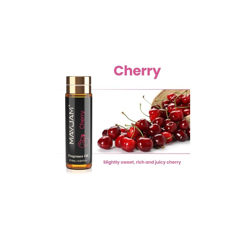 MAYJAM MAYJAM Kirsche Duft?l 10ML, Premium Kirsche?lfr ?therische ?le Diffusor,