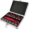 LUMBER JACK 12 Piece Router Cutter Set 1/4" Shank TCT
